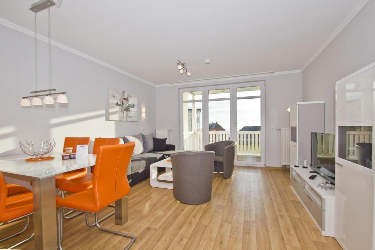 Mit Meerblick Und Balkon, Gratis Nutzung Vom Ahoi Erlebnisbad Und Sauna In Sellin - Meeresblick Fewo 33 Goehren  Zewnętrze zdjęcie